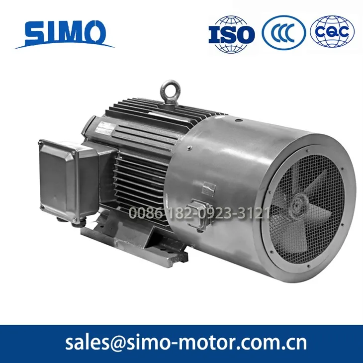 Stały magnetyczny silnik synchroniczny o dużej mocy